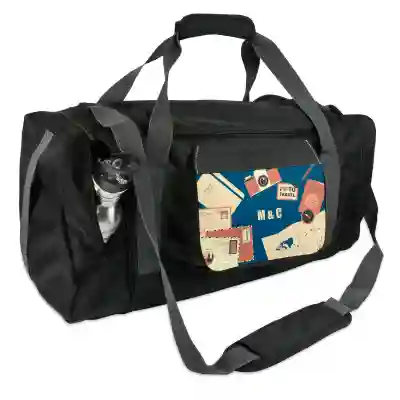 Персонализирана спортна чанта - I love to travel